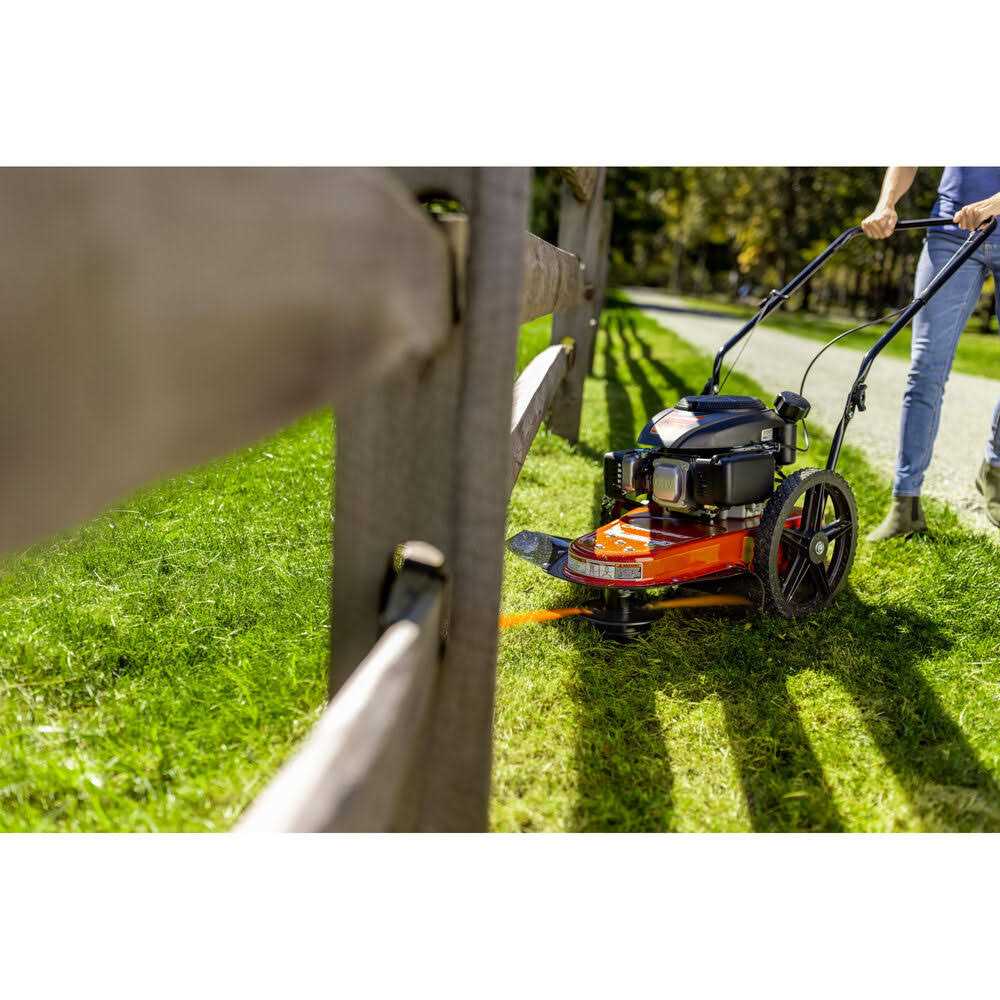 Troy-Bilt 22in Walk-Behind String Trimmer Mower - TB22TMK