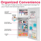 Frigidaire 7.5 Cu. Ft. Top Mount Refrigerator - Black
