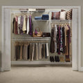 ShelfTrack Adjustable Closet Organizer Kit, White - 22875