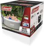 Coleman SaluSpa Tahiti Inflatable Hot Tub Spa, 2-4 Person AirJet Spa - Tahiti