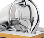 Zassenhaus Manual Bread Slicer, Stainless Steel, Silver-Brown, 13.39 x 10.24 x 8.27 in