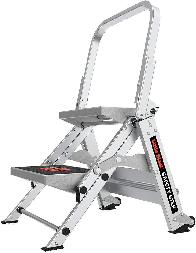 Little Giant Ladder Safety Step 3-Step 3 Feet High Aluminum 300 Pounds Type 1A