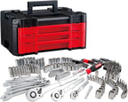 Craftsman 262-Piece Mechanic Tool Set With 3-Drawer VERSASTACK Tool Box, SAE/Metric - CMMT45309