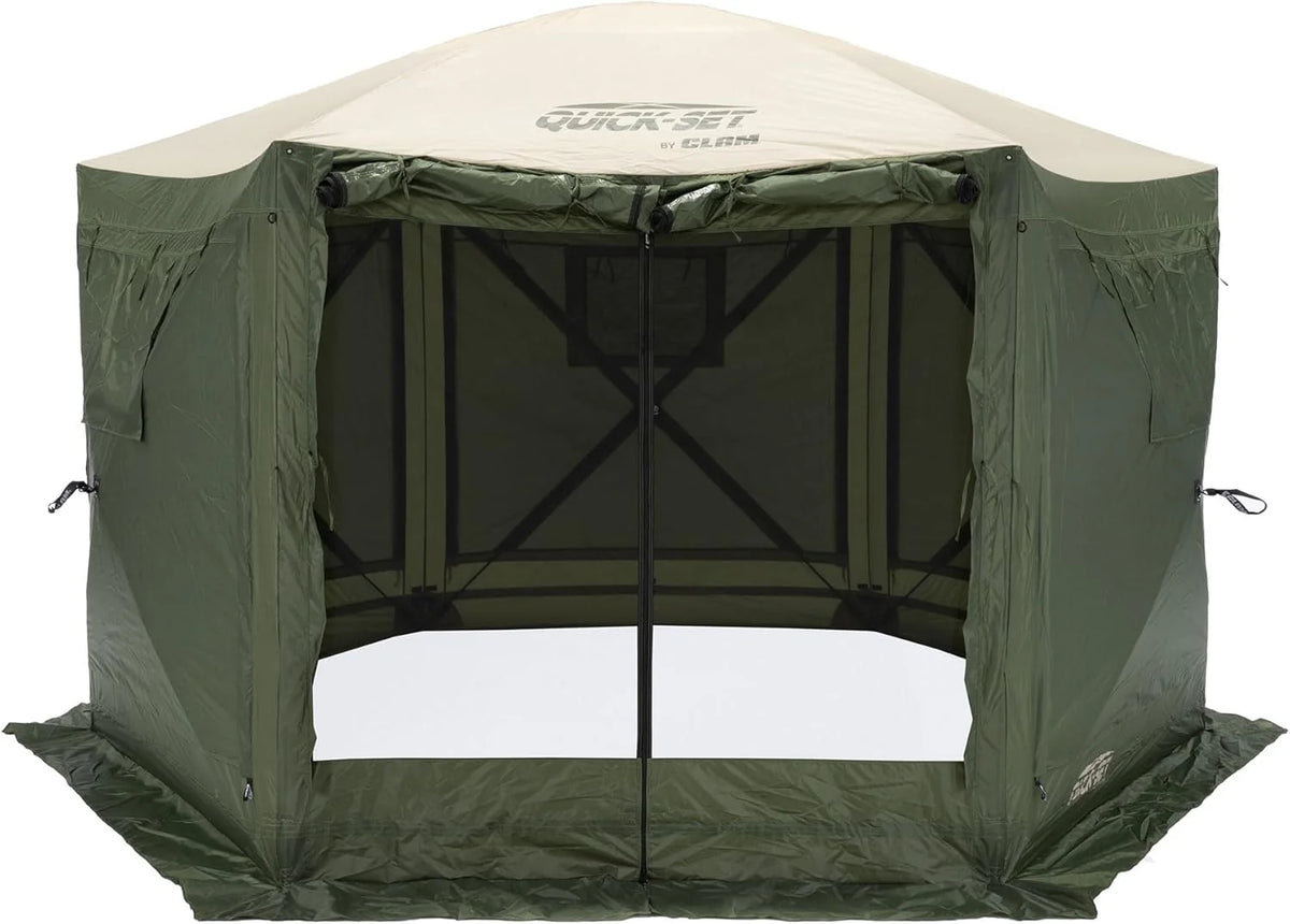 Escape Screen Tent Outdoor Camping Gazebo Canopy 11.5' - Brown