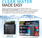 Fluval Aquarium Canister Filter, Black, Up To 100 Gallons - 407 A450