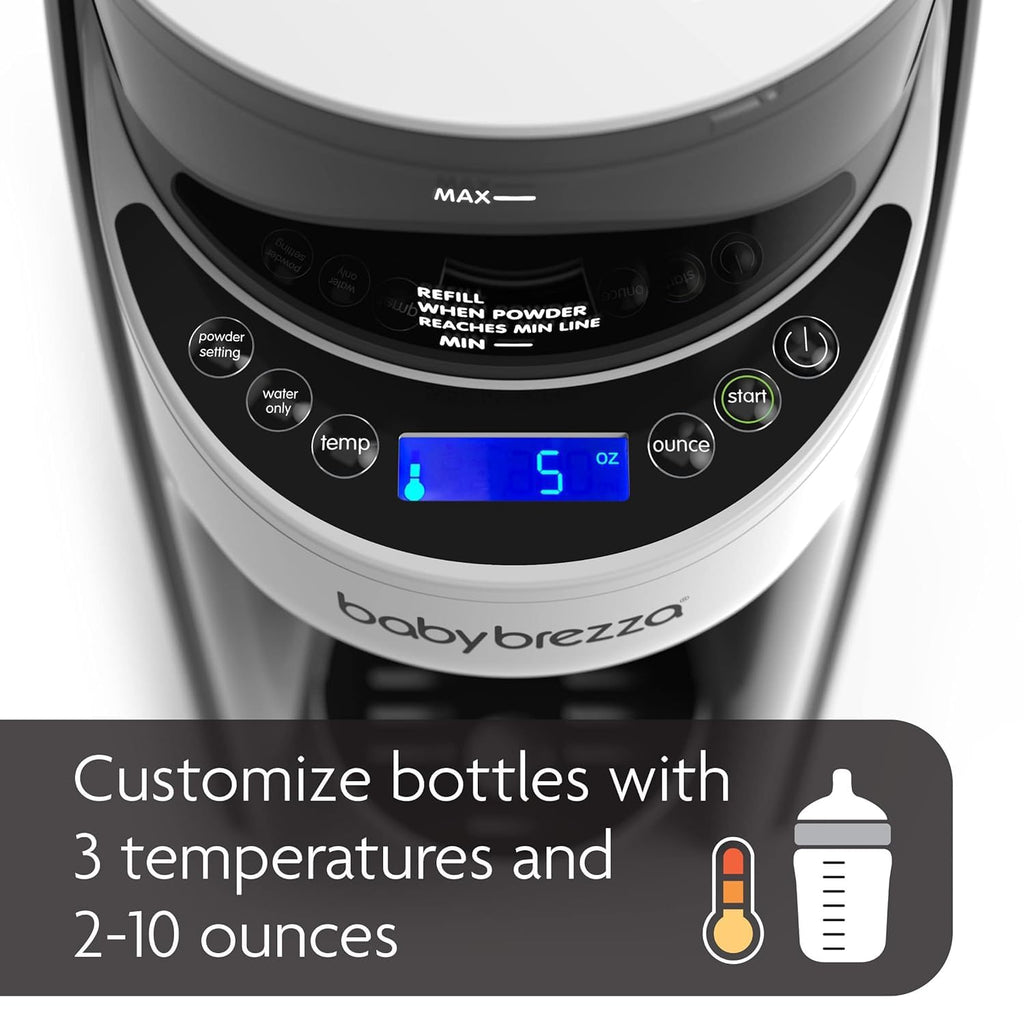 Baby Brezza Automatic Warm Formula Maker, BPA-Free, White - FRP0046COM