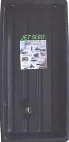 Eagle Claw Shappell Plastic Poly Jet Sled, Black, Extra Large, 30 x 66 In