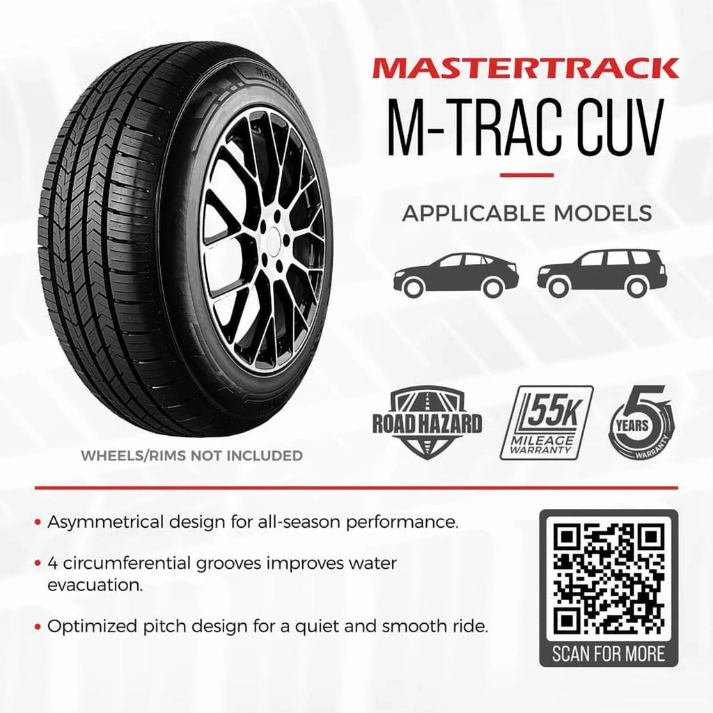 Mastertrack Crossover CUV/SUV Tire 235/60R18 103V - M-TRAC CUV