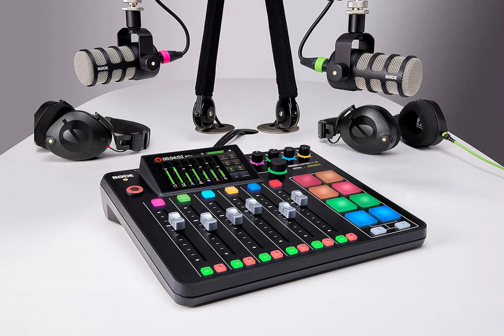 RODE RODECaster Pro II Audio Production Console, Black - RCP II (2nd Gen)