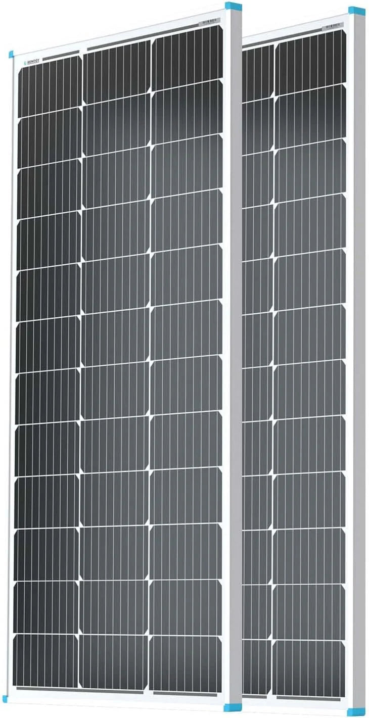 Renogy 100 Watt 12 Volt Monocrystalline Solar Panel - RNG-100D-SS