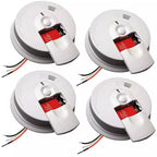 Firex Hardwired Ionization Smoke Detector 4-Pack - i4618
