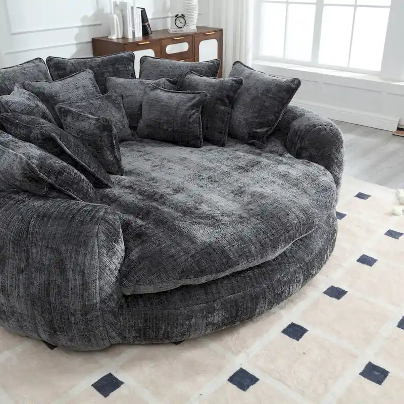Double Loaf Sofa Bed With Armrests