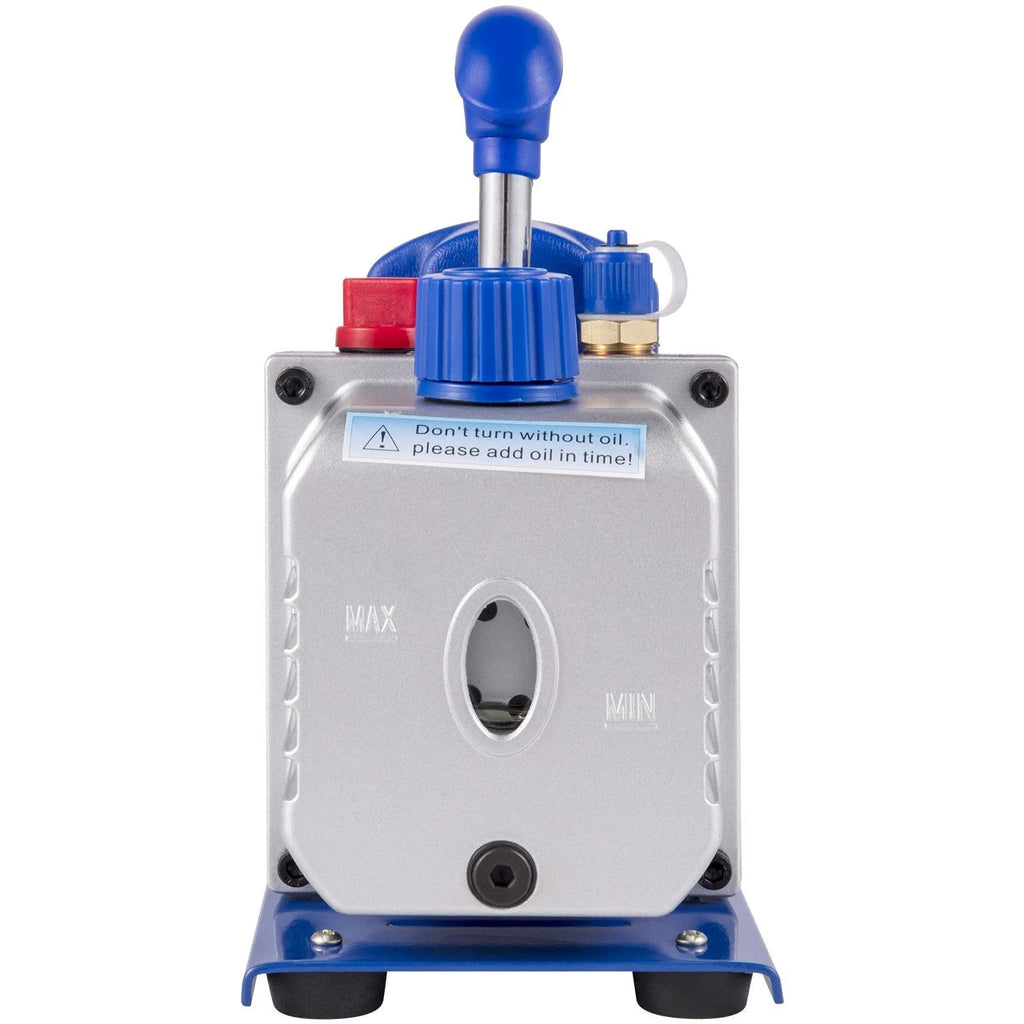 HVAC Vacuum Pump Kit, 4.8 CFM, 1/3 HP, Single Stage, 5 Pa - ZK44.8CFM