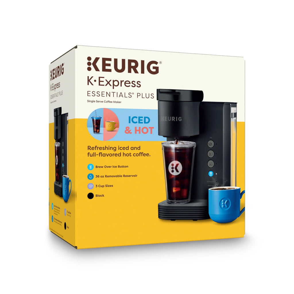 Keurig Single-Serve K-Cup Pod Coffee Maker, White - K-Iced Essentials