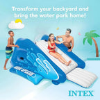 Intex Kool Splash Inflatable Water Slide With Built-In Sprayers, 131 x 81 x 46 inches