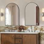 Arched Bathroom Vanity Mirrors, 2 Pack, 36x24 Inch