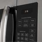 GE Over-the-Range Microwave Oven, Stainless Steel, 1.6 Cu. Ft., 16 1/8 H x 29 7/8 W x 15 9/16 D