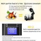 L.HPT Halogen Air Fryer Oven, 12 Litres, Red, 1400 Watts