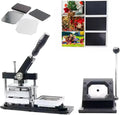 DIY Fridge Magnet Badge Maker Kit With Paper Cutter & 100pcs Components - 80 * 53cm