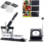 DIY Fridge Magnet Badge Maker Kit With Paper Cutter & 100pcs Components - 80 * 53cm