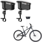 Kradl Bicycle Lifting Storage Rack 2-Pack 40lb/40lb - Black