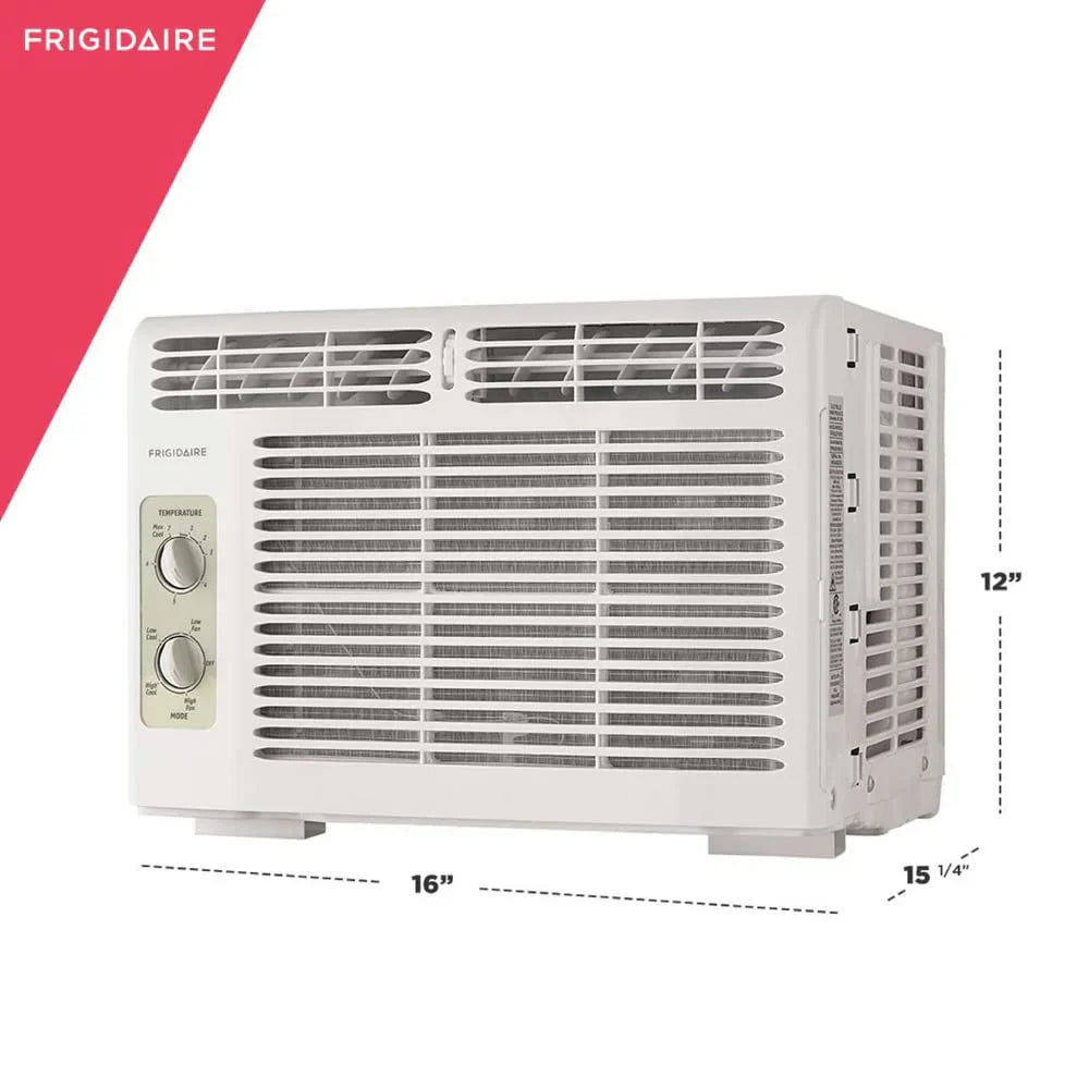 5,000 BTU Window-Mounted Room Air Conditioner