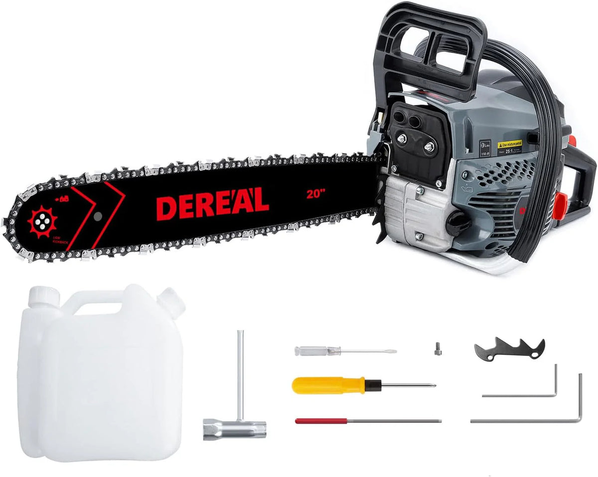 SALEM MASTER 20 Inch 62CC 3.4HP 2 Stroke Gas Powered Chainsaw - 20IN-6220G