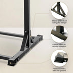 Bongkim Power Tower Pull Up Station, Adjustable 59-85 in, 330 lbs