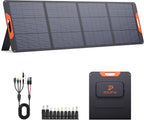 ZOUPW Portable Solar Panel 200W 20V ETFE - 93.78in x 21.06in x 0.98in