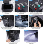 Dry Ice Fog Machine With Tube Nozzle, 3500W, Black - ZQ16046US