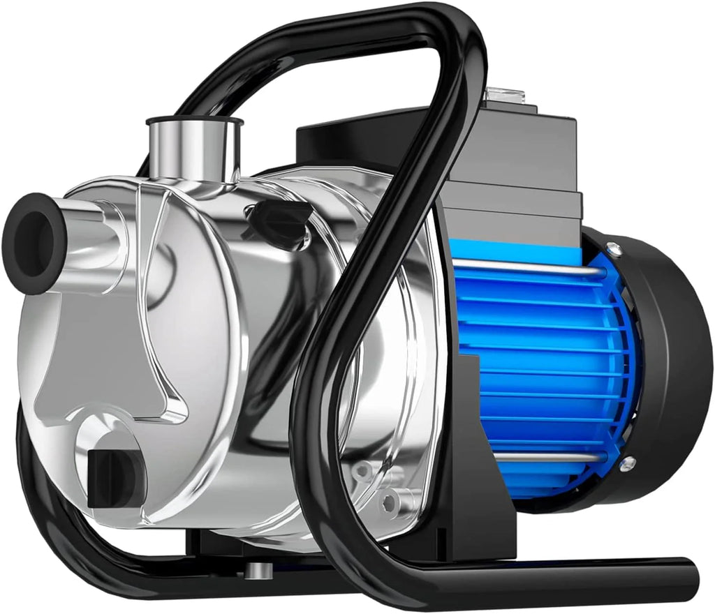 Portable Water Transfer Pump 1.6 HP 1500 GPH - Blue