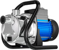 Portable Water Transfer Pump 1.6 HP 1500 GPH - Blue