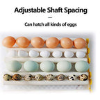 Egg Incubator With Automatic Egg Turning And Humidity Control - 176 Eggs