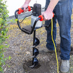 Post Earth Auger Hole Digger, 1500W With 6in Auger Bit