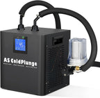 Ice Bath Water Chiller For Cold Plunge Tubs, 1/3 HP, 66 Gallons, 110V - Black