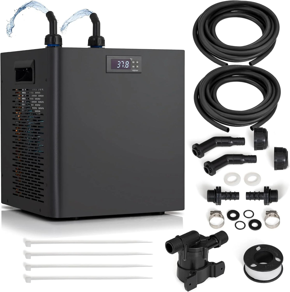 Polar Revive Ice Bath Chiller With Hoses And Pump - 1 HP