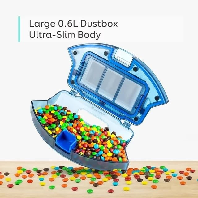eufy Robot Vacuum With Self-Emptying Station, 4000 Pa Suction, 2.85-Inch Body - C10