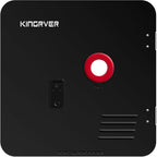 KINGRVER RV Tankless Propane Water Heater, DC 12V, 65,000 BTU, Without Door - 12.7in x 12.7in