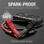 HD GB70 2000A 12V UltraSafe Car Battery Jump Starter - GB70