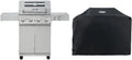 4-Burner Propane Gas Grill, Stainless Steel, 52,000 BTUs - Mesa 400M With Smoker Box