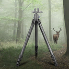 Manbily Carbon Fiber Hunting Tripod, 62.2-Inch, 44mm Ball Head - WZ-324PA03
