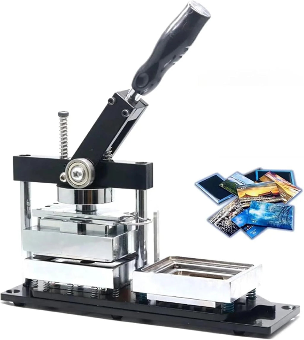 DIY Fridge Magnet Badge Maker Kit With Paper Cutter & 100pcs Components - 80 * 53cm