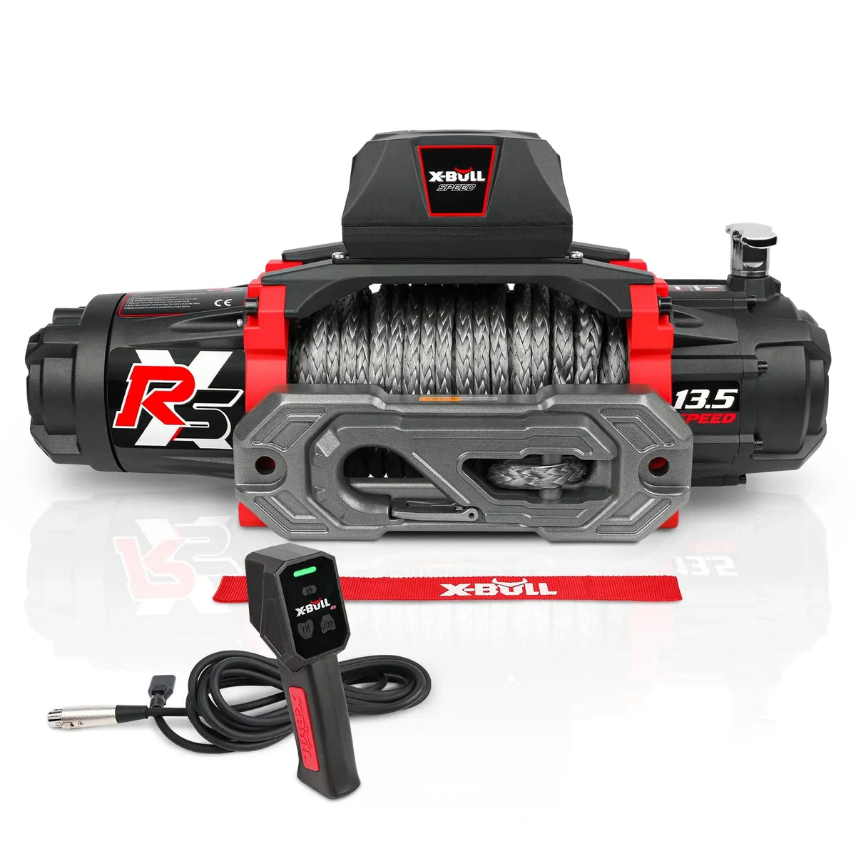 Electric Towing Winch 13500 lb Load Capacity
