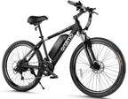 Electric Mountain Bike For Adults, 350W BAFANG Motor, 26 Inches, Black