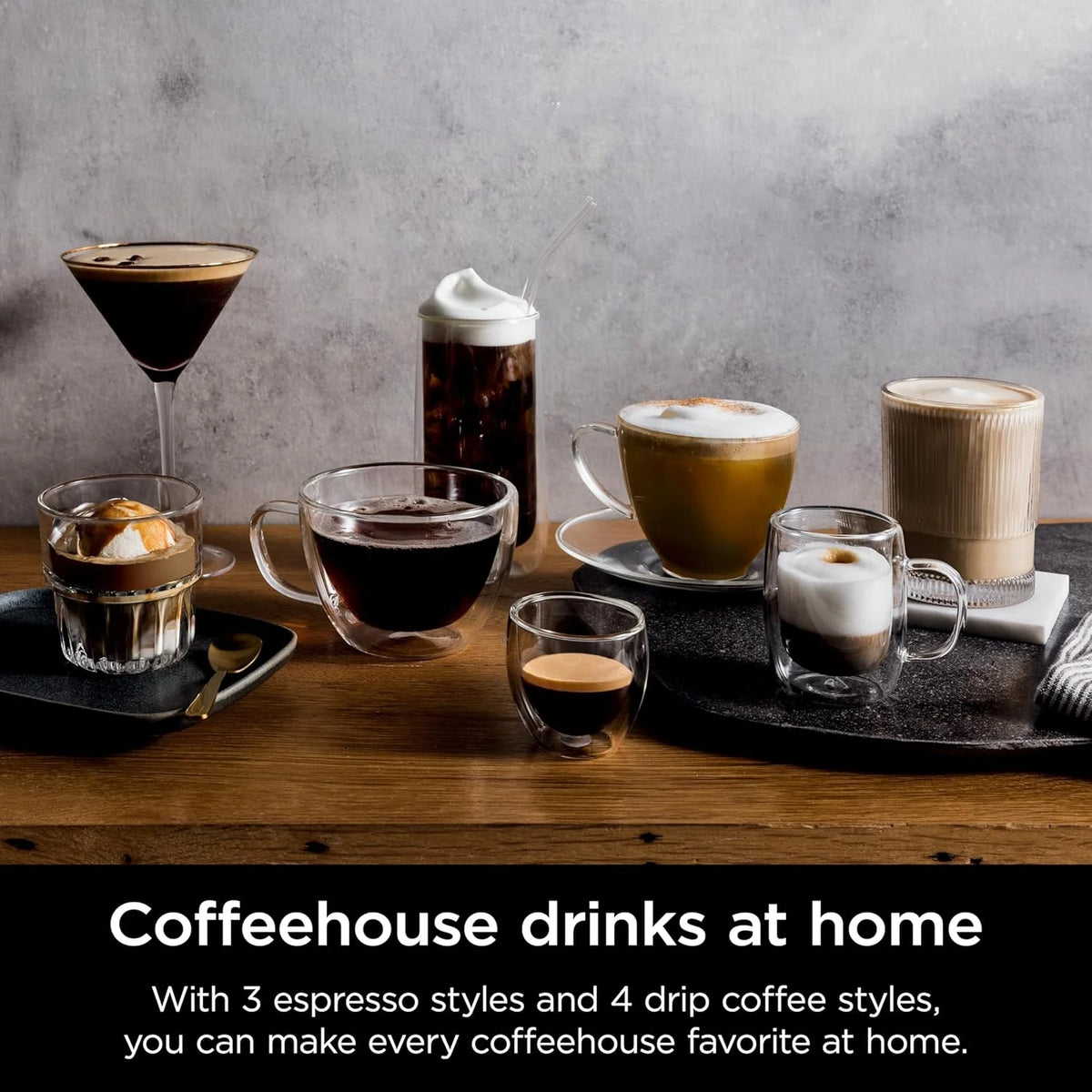 3-In-1 Espresso, Drip Coffee And Rapid Cold Brew Machine, 1650 Watts, 12.99in D X 13.99in W X 14.57in H