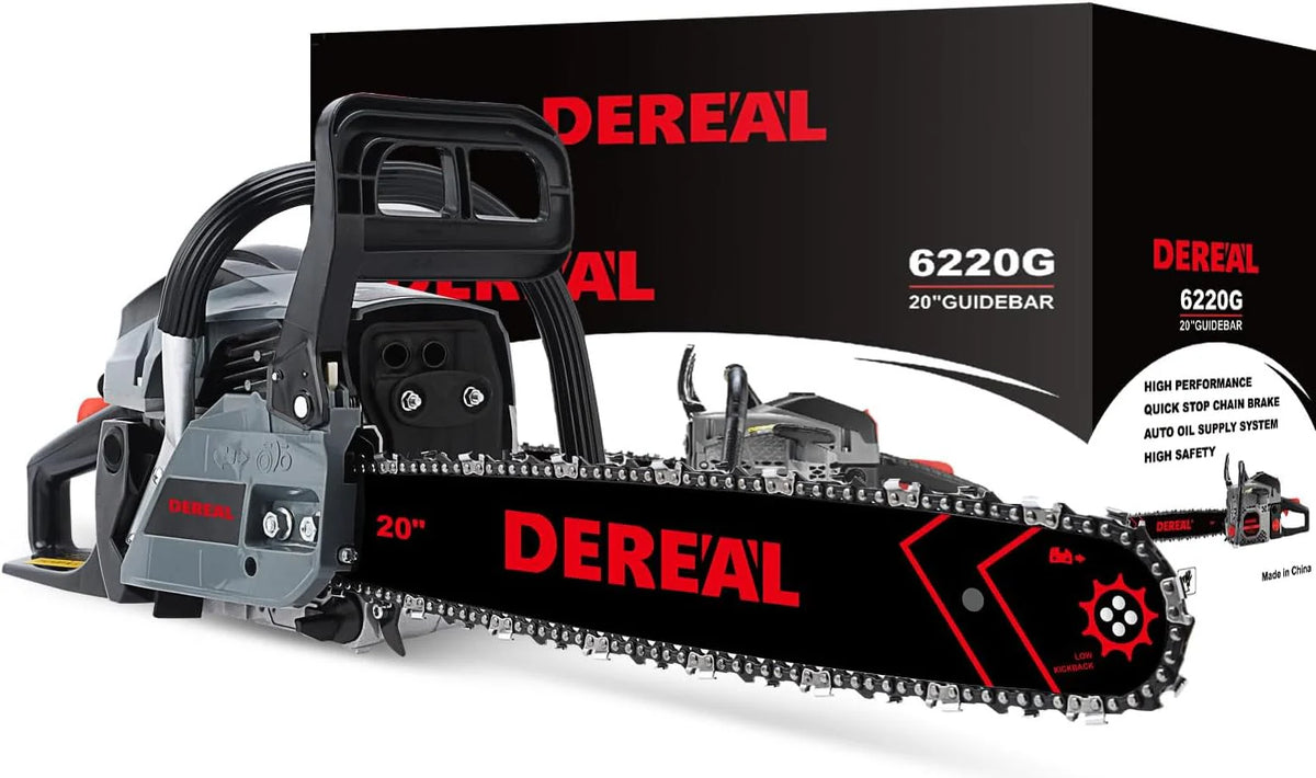SALEM MASTER 20 Inch 62CC 3.4HP 2 Stroke Gas Powered Chainsaw - 20IN-6220G