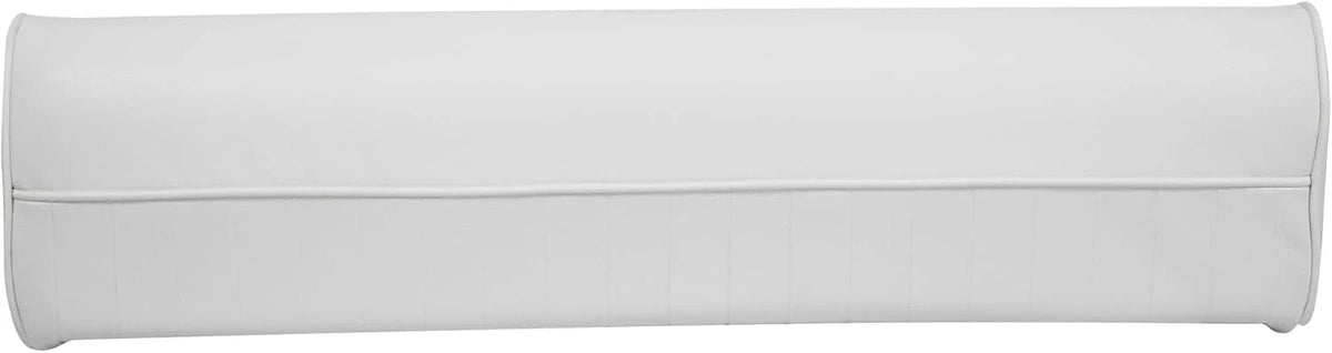 Wise Replaceable Backrest Cushion, Brite White Vinyl, 32.25 in - 8WD156-R-B