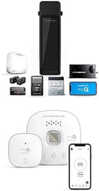 Wall-Mounted Garage Door Opener With Battery Backup And LED Lighting, Black, 36 Pounds - RJO101