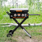 Blackstone 22 Inch Portable Omnivore Gas Griddle With Flexfold Legs And Accessories
