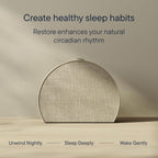 Sunrise Alarm Clock With White Noise Mode, 18.36 x 3.81 x 6.09 cm - Restore 2 / Restore 3
